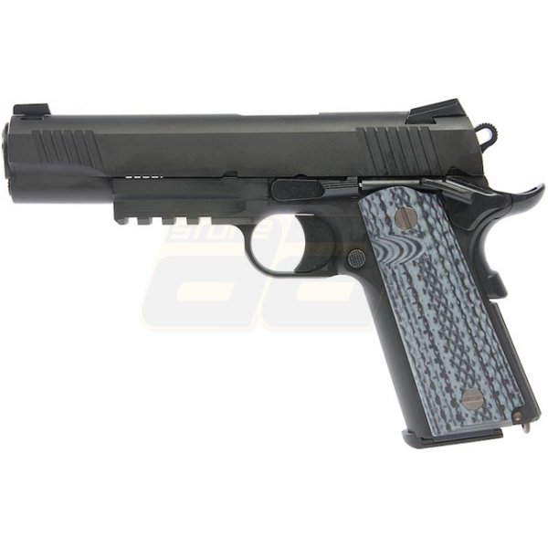 Marui M45A1 CQB Gas Blow Back Pistol - Black