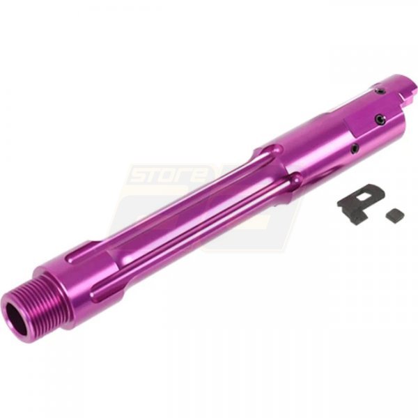 Nine Ball Marui Hi-Capa 5.1 GBB TDC Threaded Outer Barrel - Purple