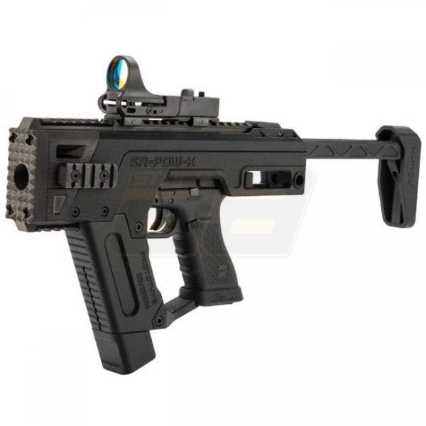 SRU VFC Glock 17 Gen 3 / 4 GBB PDW SMG Kit - Black