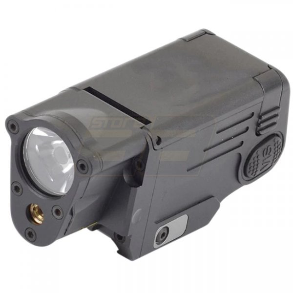 WADSN SBAL PL Pistol Weapon LED Light & Red Laser - Black