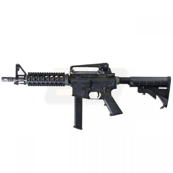 WE M4 CQB PCC Gas Blow Back Rifle - Black