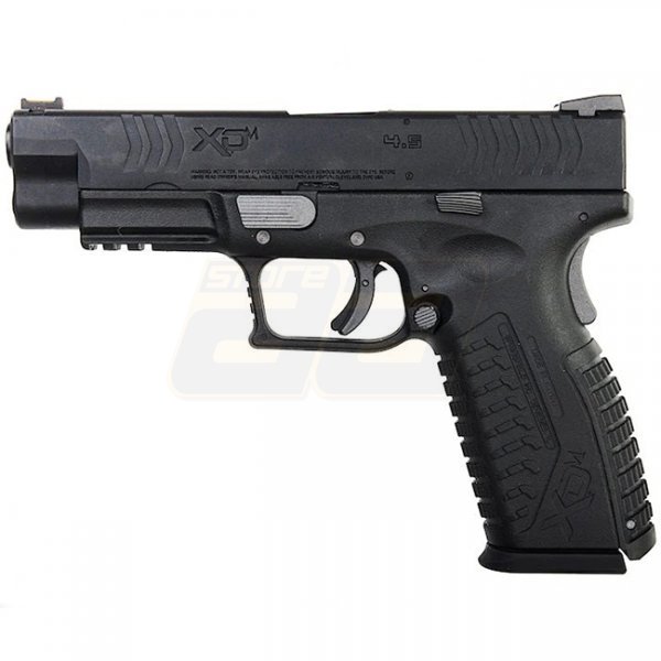 WE Springfield Armory XDM 4.5 Gas Blow Back Pistol - Black