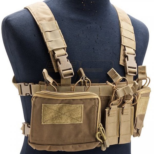 WoSport DECRX Heavy Chest Rig - Tan