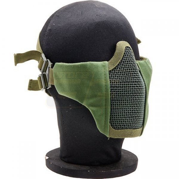 WoSport Half Face Mask Glory - Olive