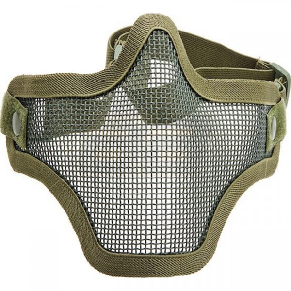 WoSport Half Face Mask V1 Single-Band Scouts - Olive