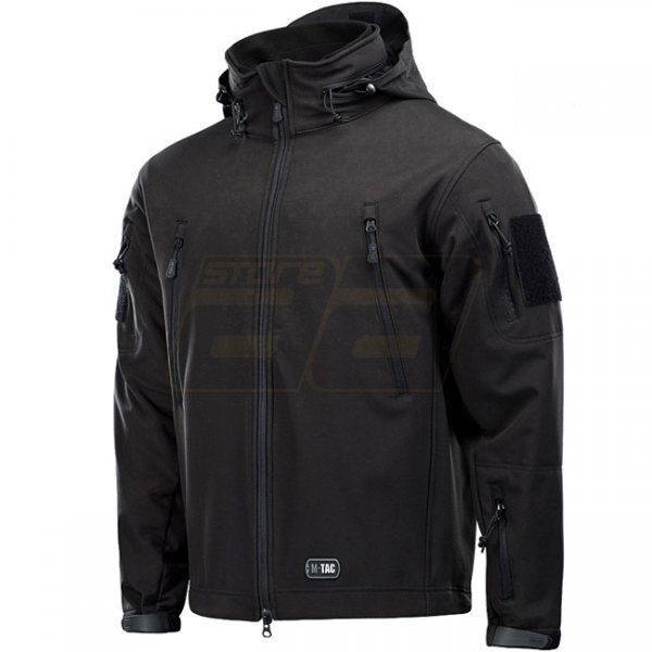 M-Tac Softshell Jacket & Liner - Black - XS