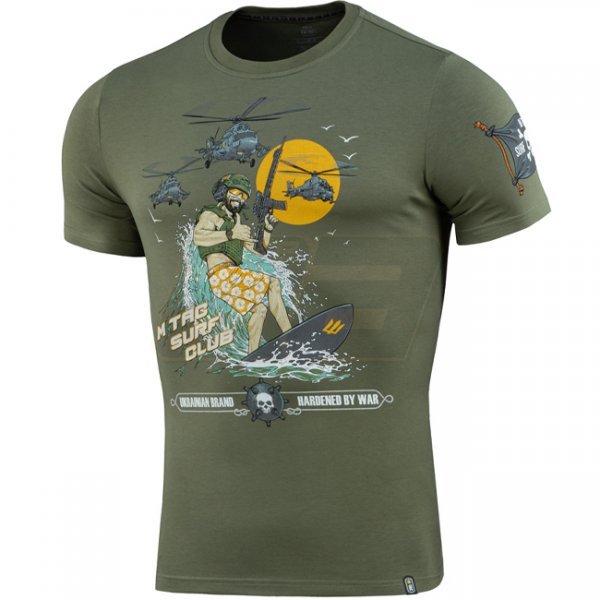 M-Tac Surf Club T-Shirt - Light Olive - 3XL