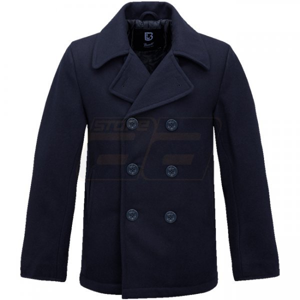 Brandit Pea Coat - Navy - XL