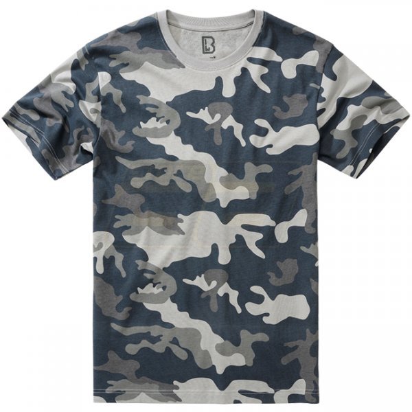 Brandit T-Shirt - Grey Camo - L