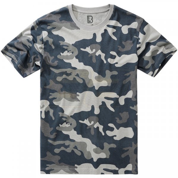 Brandit T-Shirt - Grey Camo - 3XL