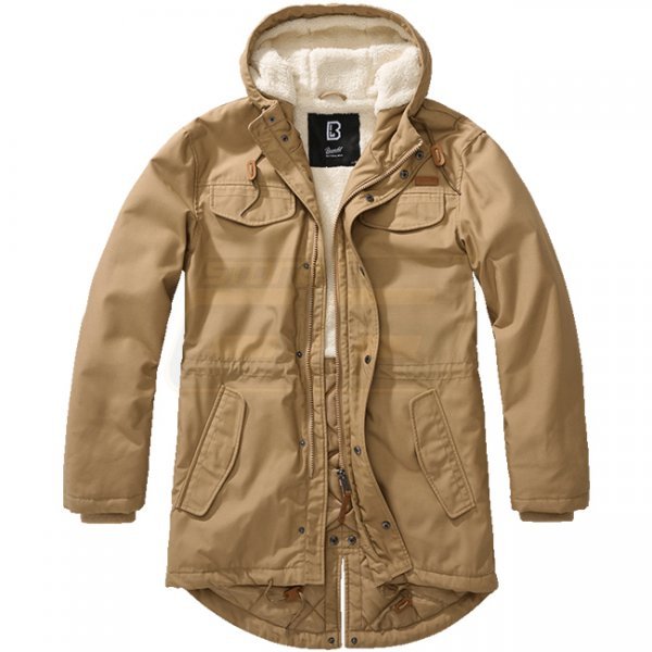 Brandit Marsh Lake Teddyparka - Camel - S