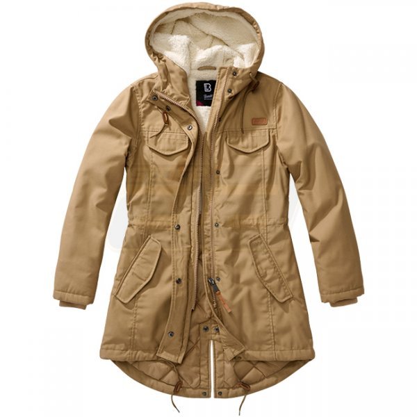 Brandit Ladies Marsh Lake Parka - Camel - S