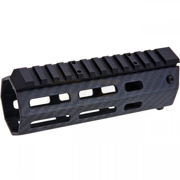 Revanchist Marui M4 MWS Lightweight Carbon Fiber Handguard Length 5.5 Inch