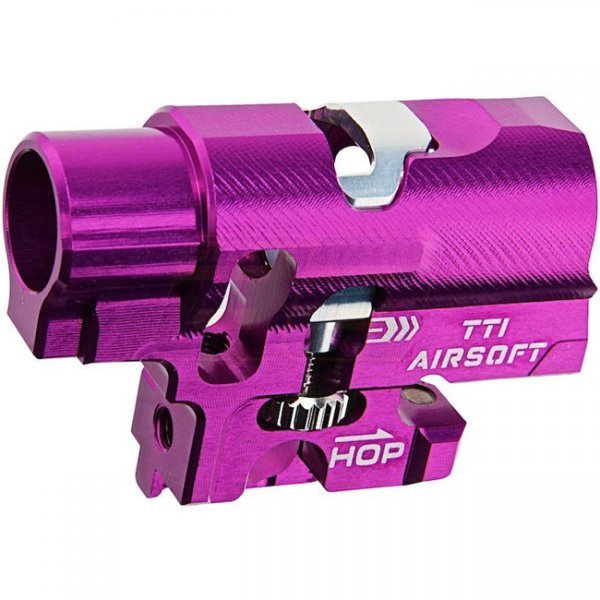 TTI Marui Hi-Capa GBB INF One Piece Full CNC TDC Hop-Up Chamber - Purple