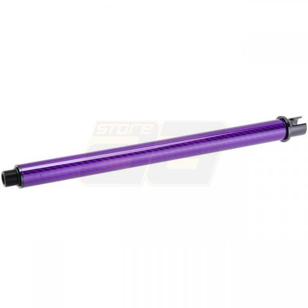 Dr.Black Marui MWS GBBR Outer Barrel Carbon Fiber 10.5 Inch - Purple