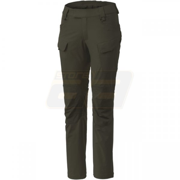 Helikon-Tex Women's OTP Outdoor Tactical Pants - Taiga Green - S - Regular