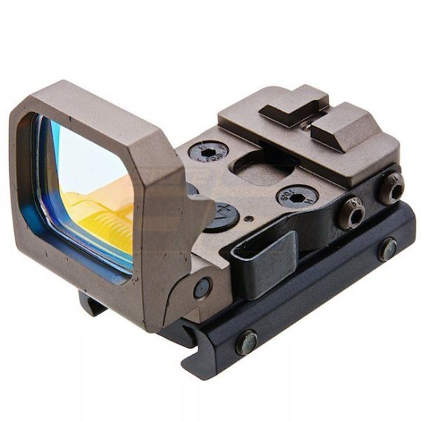 SOTAC Adjustable RMT Flip-Up Red Dot Sight CNC - Dark Earth