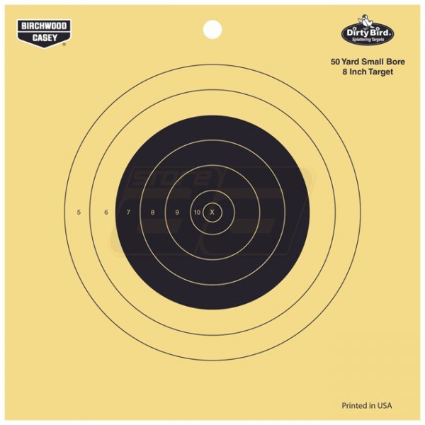 Birchwood Casey Dirty Bird 8 Inch 50 Yard Small Bore Reactive Target - 25 Targets