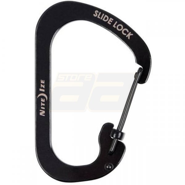 Nite Ize Carabiner Slidelock Steel #4 - Black