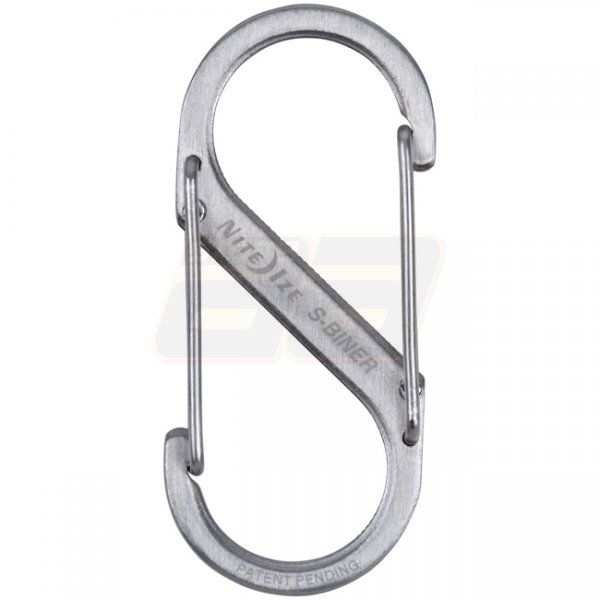 Nite Ize Dual Carabiner Stainless Steel #2 - Silver