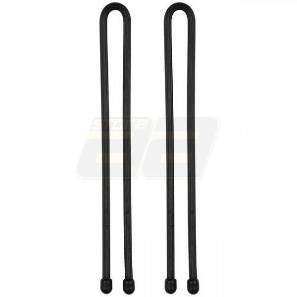 Nite Ize Gear Tie Reusable Rubber Twist Tie 2 Pack 12 Inch - Black