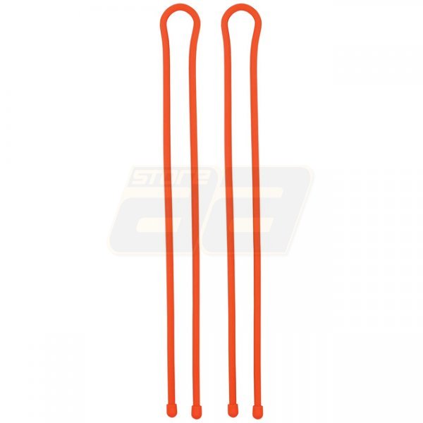 Nite Ize Gear Tie Reusable Rubber Twist Tie 2 Pack 32 Inch - Orange