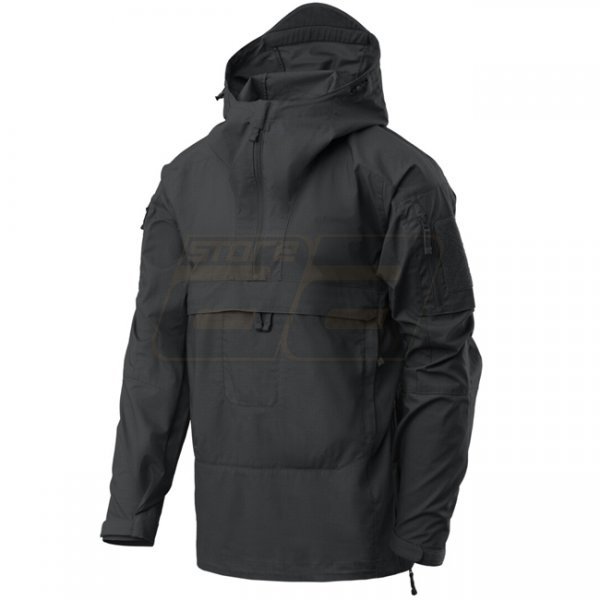 Helikon-Tex Tracer Anorak Jacket - Polycotton Stretch Ripstop - Black - XS