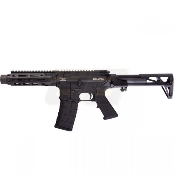 GHK DD PDW V3 Gas Blow Back Rifle - Black