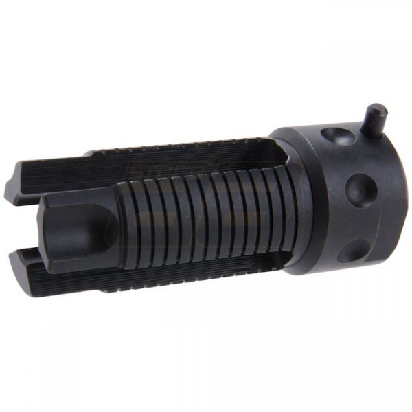 Angry Gun QDC 3-Prong Flash Hider 14mm CCW - Black