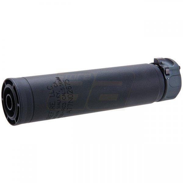 Angry Gun Socom556 RC3 Dummy Silencer & Flash Hider 14mm CCW ACETech Blaster Module - Black