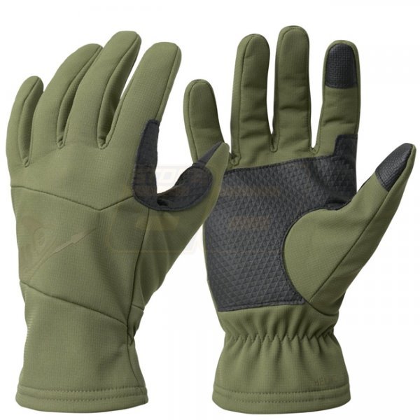 Helikon-Tex Lizard Grip Gloves - Olive Green - S