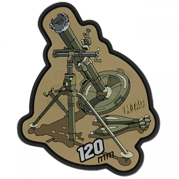 M-Tac 120mm Rubber Patch - Coyote