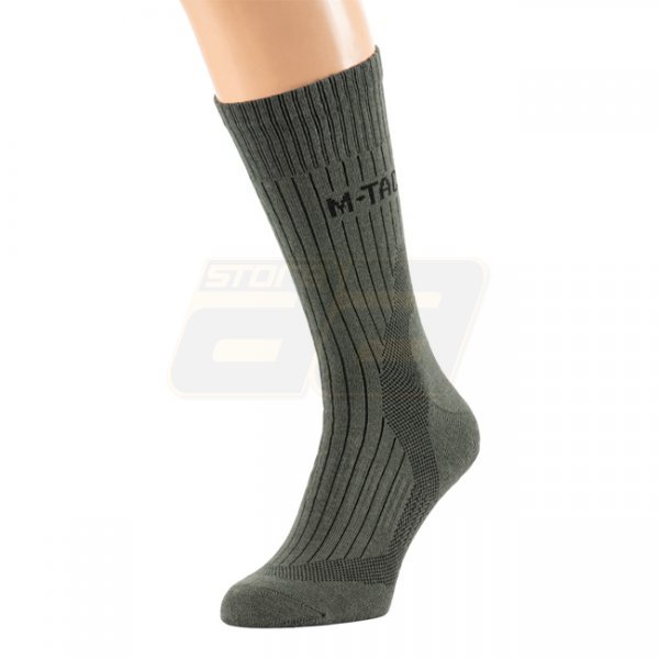 M-Tac Mid Calf Socks Mk.4 - Olive - 39-40