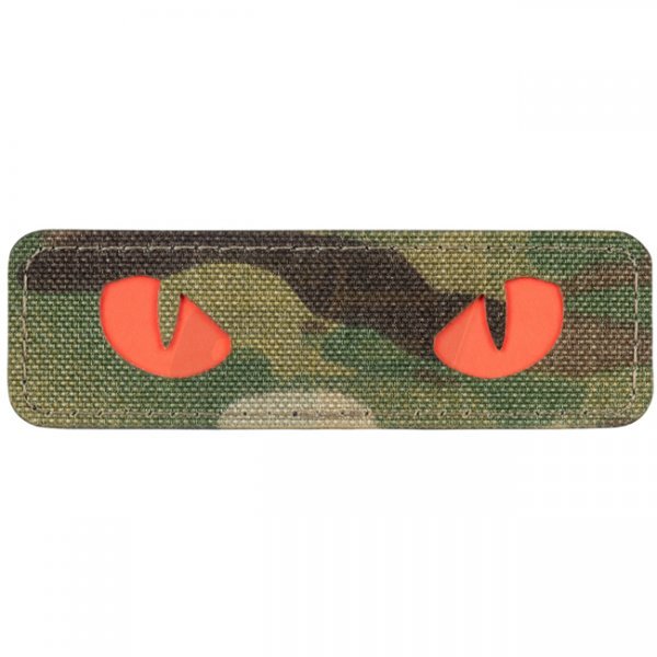 M-Tac Red Cat Eyes Laser Cut Patch - Multicam