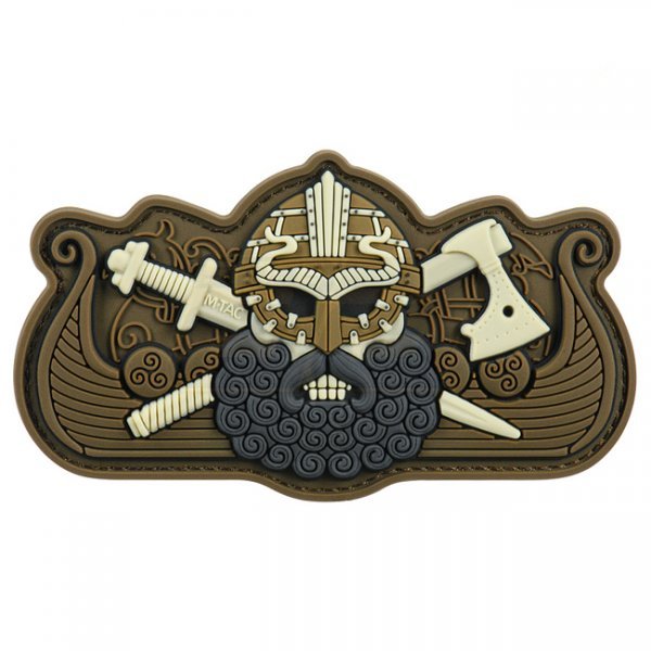 M-Tac Vikings Drakkar Rubber Patch - Coyote