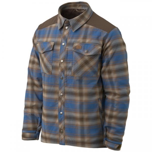 Helikon-Tex Winter Warden Shirt - Forest Blue Plaid - S