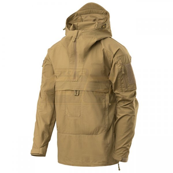 Helikon-Tex Tracer Anorak Jacket - Polycotton Stretch Ripstop - Coyote - S