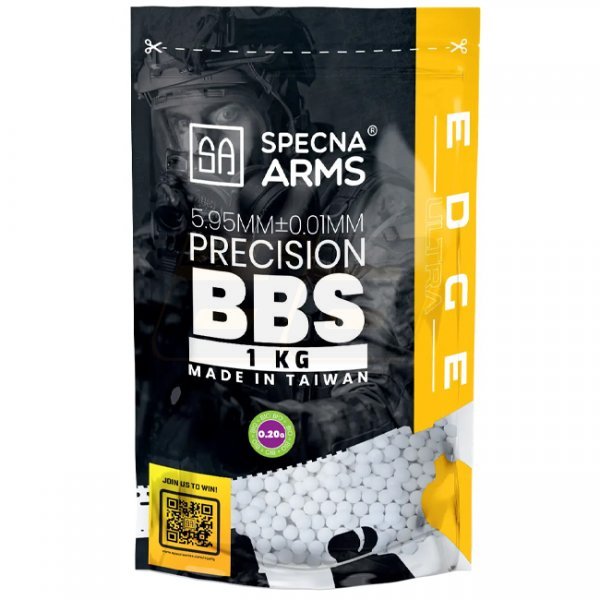 Specna Arms EDGE ULTRA 0.20g Precision Bio BBs 1kg - White