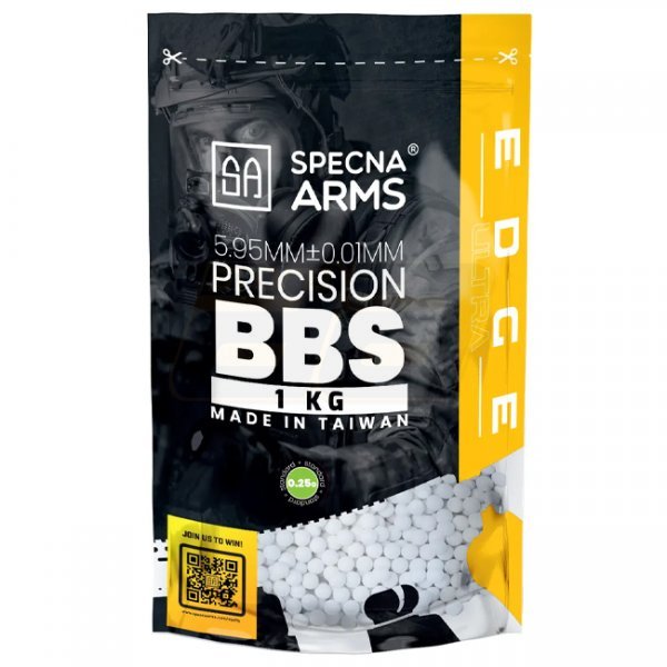 Specna Arms EDGE ULTRA 0.25g Precision BBs 1kg - White