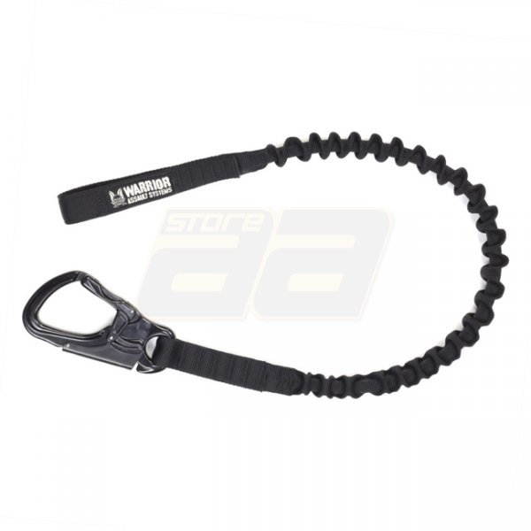 Warrior Personal Retention Lanyard & TANGO Carabiner Clip - Black