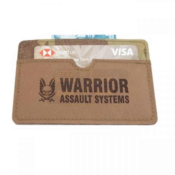 Warrior Laser Cut Credit Card Wallet - Multicam