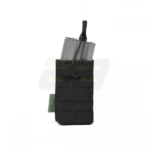 Warrior Single M4 Open Magazine Pouch - Black