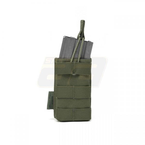 Warrior Single M4 Open Magazine Pouch - Olive