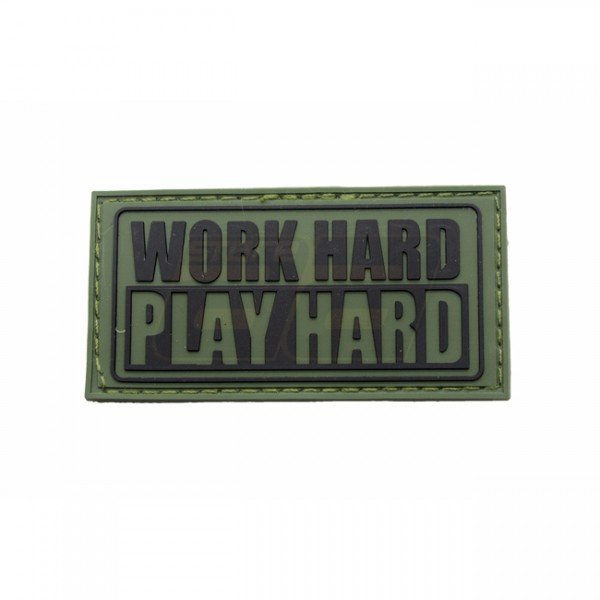 Pitchfork Work Hard Patch - Olive