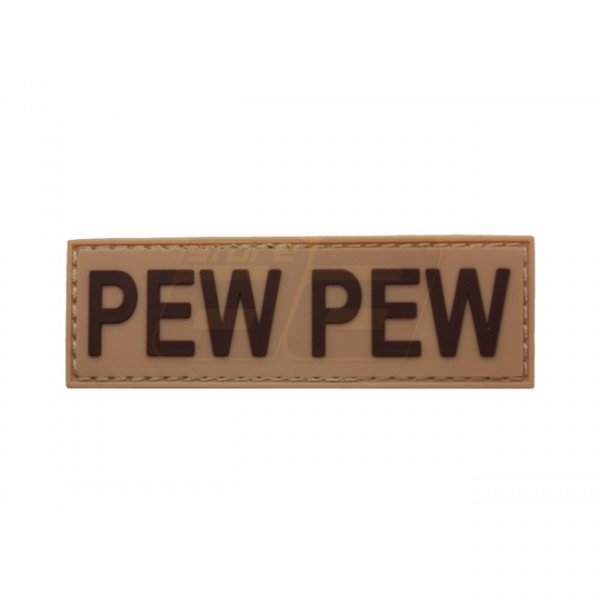 Pitchfork Pew Pew Patch - Tan