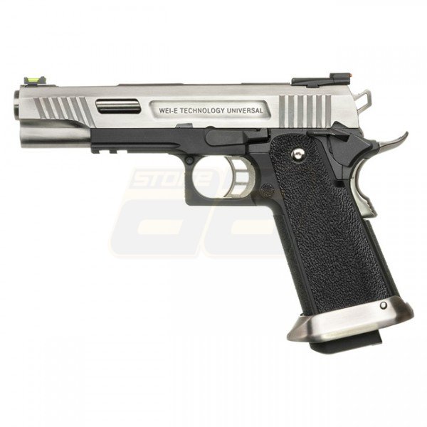 WE Hi-Capa 5.1 T-Rex Gas Blowback Pistol - Silver