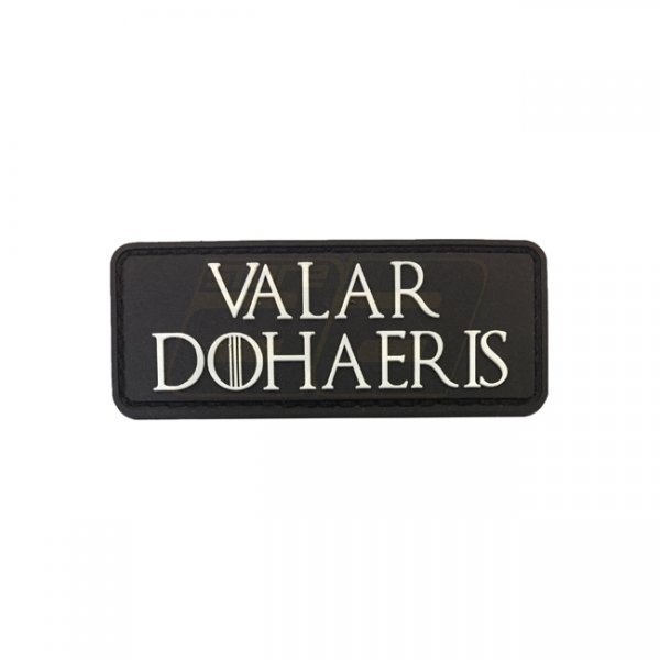 Pitchfork Valar Dohaeris Patch - Black