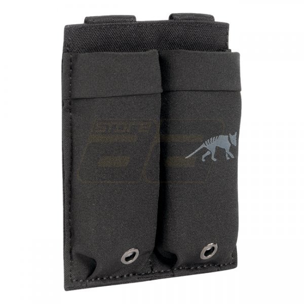 Tasmanian Tiger Double Pistol Magazine Pouch Low Profile - Black