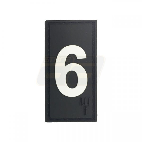 Pitchfork Number 6 Patch - Black