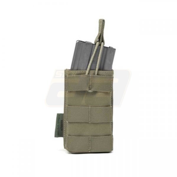 Warrior Single M4 Open Magazine Pouch - Ranger Green